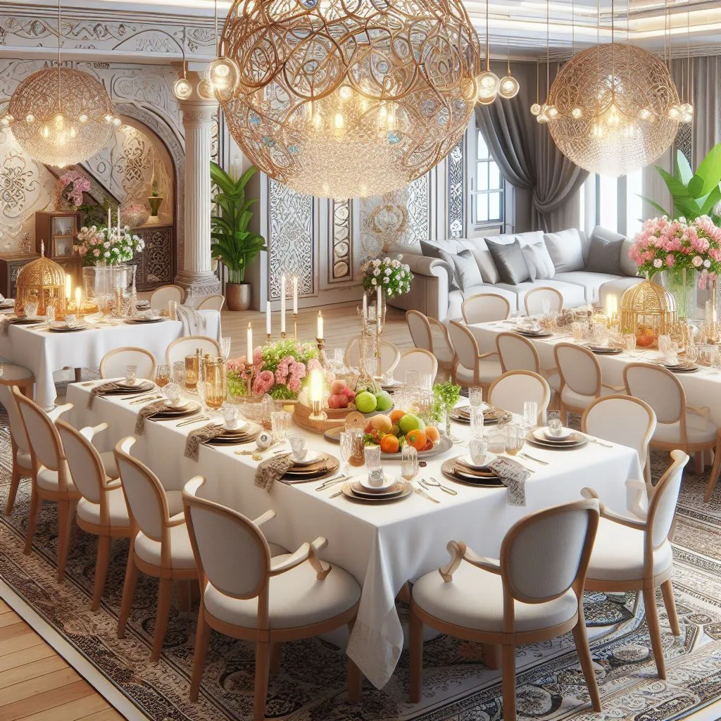 When women get creative with Ramadan 2024 dining decor 3	
